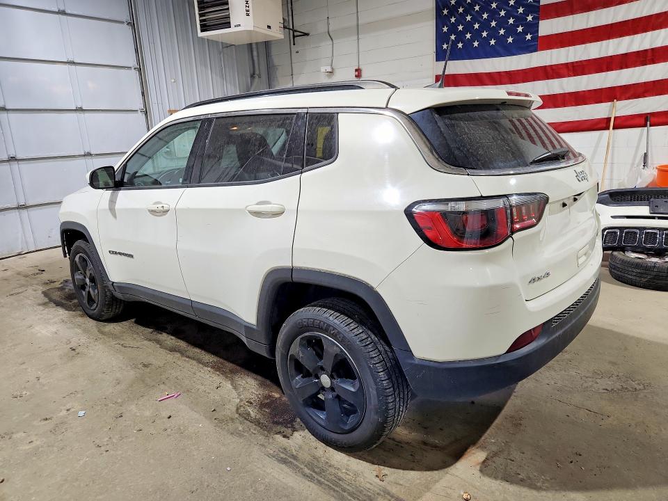 2018 Jeep Compass მანქანა იყიდება აუქციონზე, vin: 3C4NJDBB4JT112796, აუქციონის ნომერი: 55276136