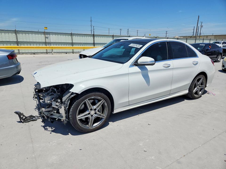 Aukcja sprzedaży 2015 Mercedes-benz C, vin: 55SWF4KB8FU035540, numer aukcji: 53533436