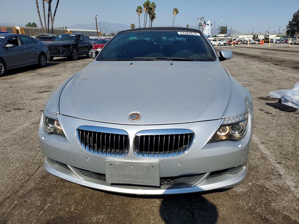 2008 Bmw 650 მანქანა იყიდება აუქციონზე, vin: WBAEB53548CX60072, აუქციონის ნომერი: 54322616