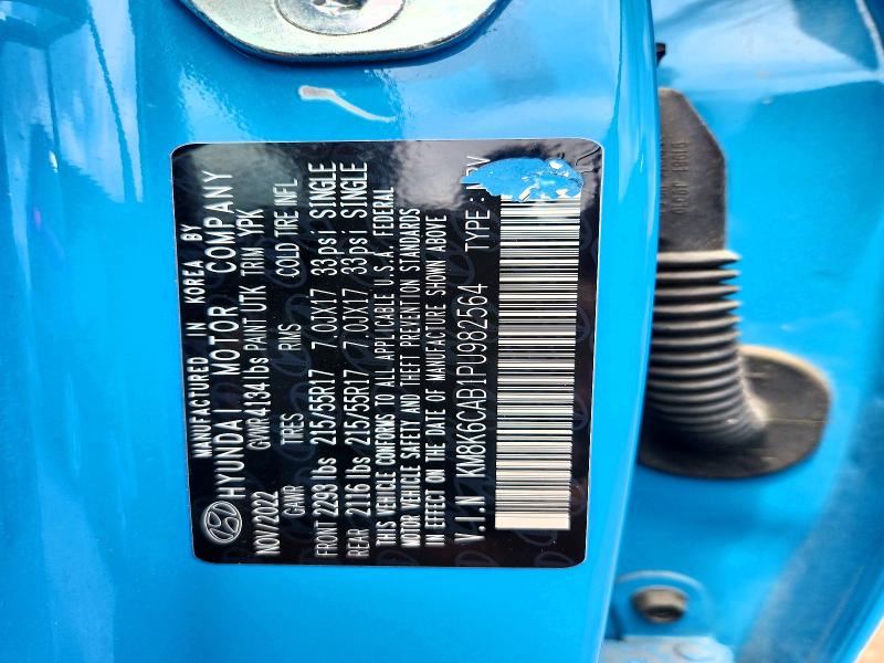 Aukcja sprzedaży 2023 Hyundai Kona, vin: KM8K6CAB1PU982564, numer aukcji: 54270286