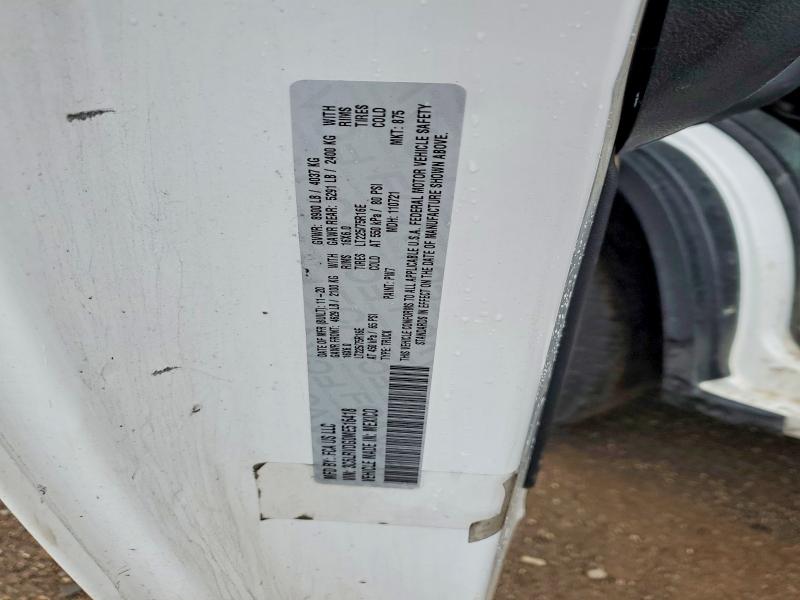 Продажа на аукционе авто 2021 Ram Promaster 2500, vin: 3C6LRVDG0ME516418, номер лота: 53293706