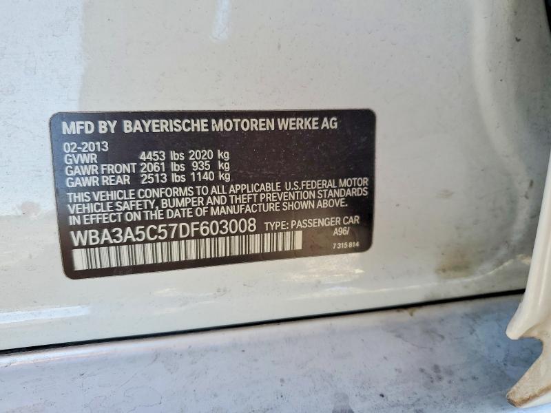 Aukcja sprzedaży 2013 Bmw 328, vin: WBA3A5C57DF603008, numer aukcji: 52566746