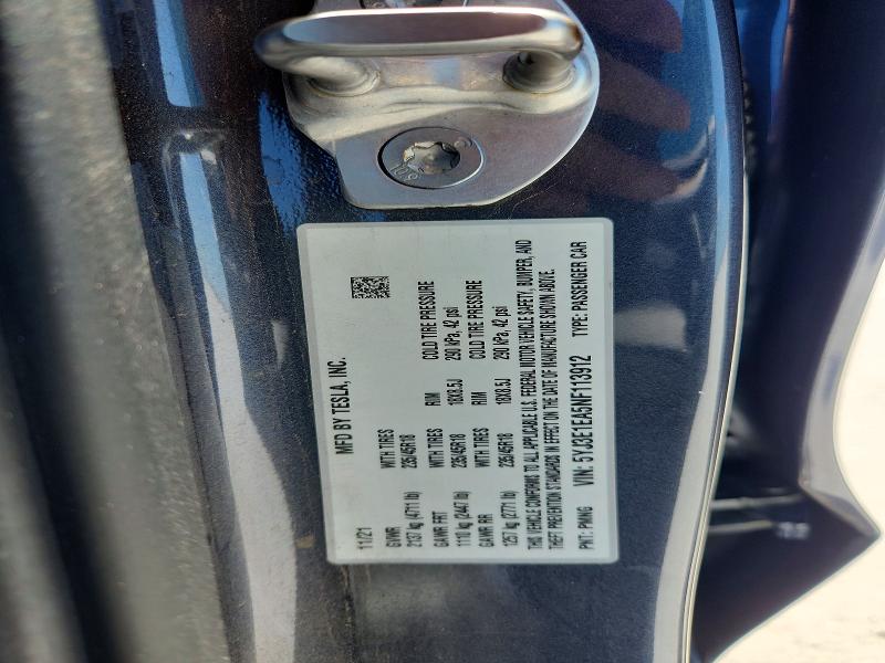 Продаж на аукціоні авто 2022 Tesla Model 3, vin: 5YJ3E1EA5NF113912, номер лоту: 52574806