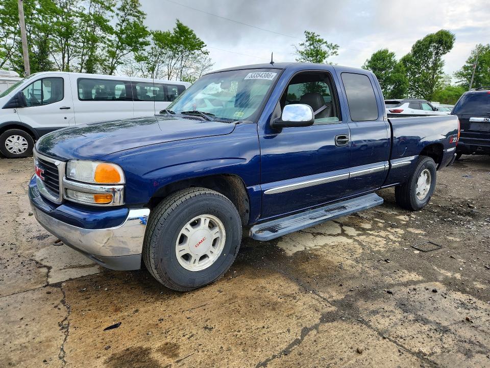 53354386 :رقم المزاد ، 2GTEK19T221200209 vin ، 2002 Gmc New Sierra مزاد بيع