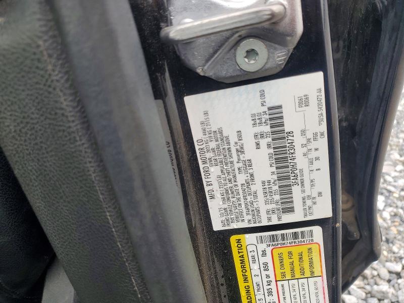 Aukcja sprzedaży 2015 Ford Fusion, vin: 3FA6P0H74FR304728, numer aukcji: 52947716