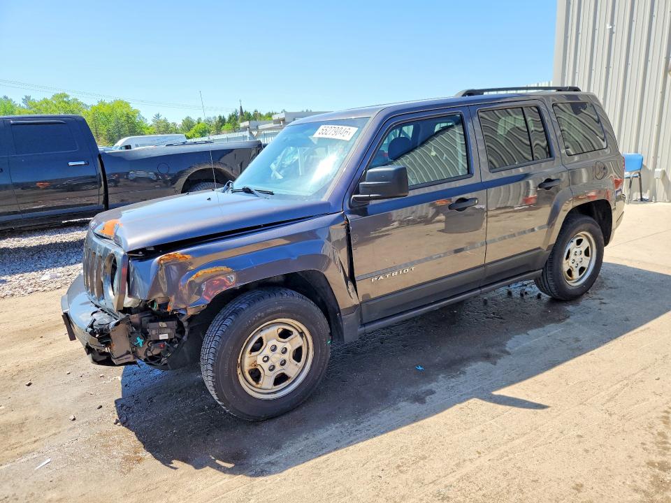 2015 Jeep Patriot მანქანა იყიდება აუქციონზე, vin: 1C4NJPBA9FD419189, აუქციონის ნომერი: 55279046