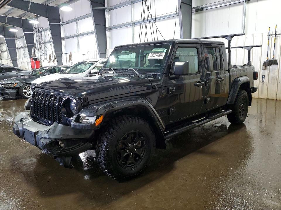 2022 Jeep Gladiator მანქანა იყიდება აუქციონზე, vin: 1C6HJTAG2NL173562, აუქციონის ნომერი: 55577996
