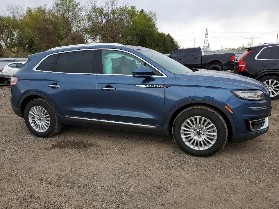 2019 Lincoln Nautilus მანქანა იყიდება აუქციონზე, vin: 2LMPJ8L97KBL16646, აუქციონის ნომერი: 51988306
