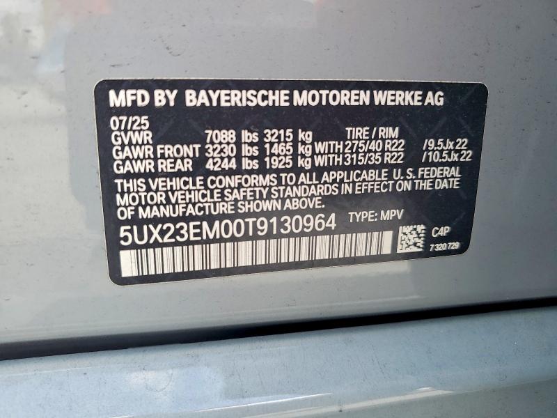Продажа на аукционе авто 2026 Bmw X7, vin: 5UX23EM00T9130964, номер лота: 55091546