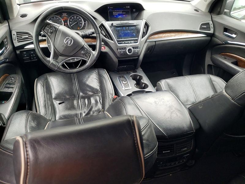 53182086 :رقم المزاد ، 5FRYD3H84HB004549 vin ، 2017 Acura Mdx مزاد بيع