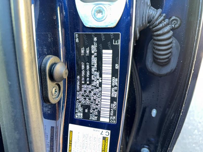 52969066 :رقم المزاد ، JTEBU5JR0L5751769 vin ، 2020 Toyota 4runner مزاد بيع