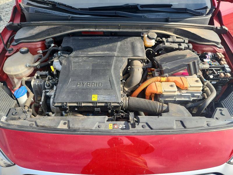 2021 Hyundai Ioniq Hybrid მანქანა იყიდება აუქციონზე, vin: KMHC75LC7MU257923, აუქციონის ნომერი: 53622016