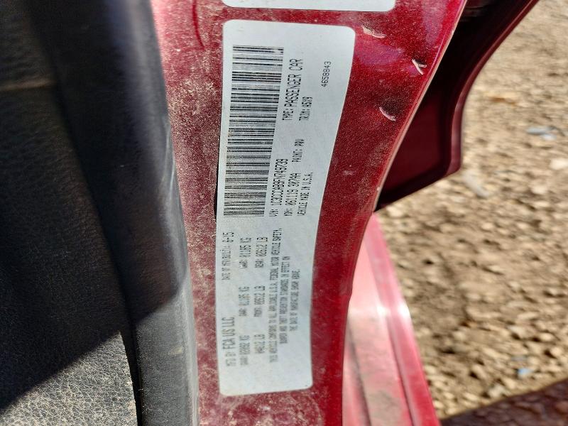 54311556 :رقم المزاد ، 1C3CCCAB9FN749739 vin ، 2015 Chrysler 200 مزاد بيع