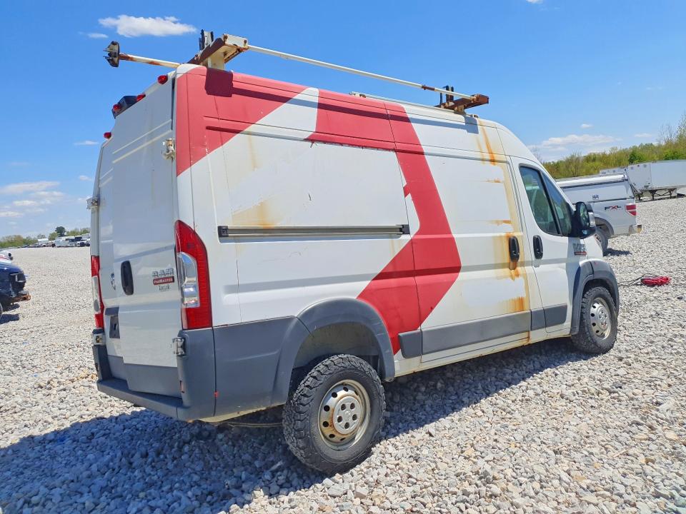 52932956 :رقم المزاد ، 3C6TRVBG0HE551629 vin ، 2017 Ram Promaster 1500 مزاد بيع