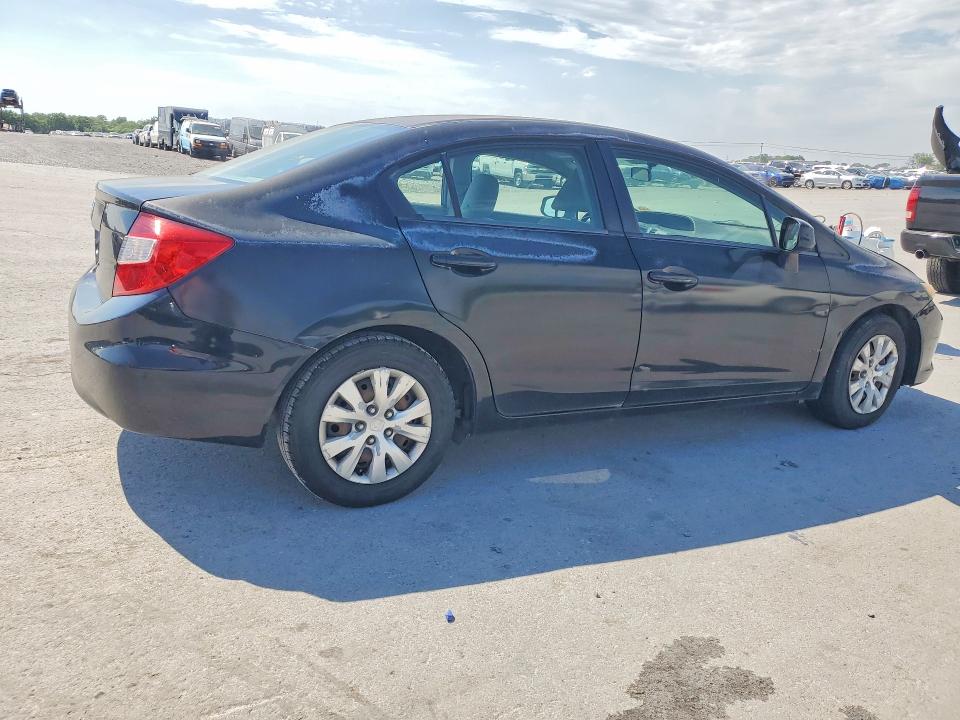 Продажа на аукционе авто 2012 Honda Civic, vin: 2HGFB2F55CH555238, номер лота: 52589706