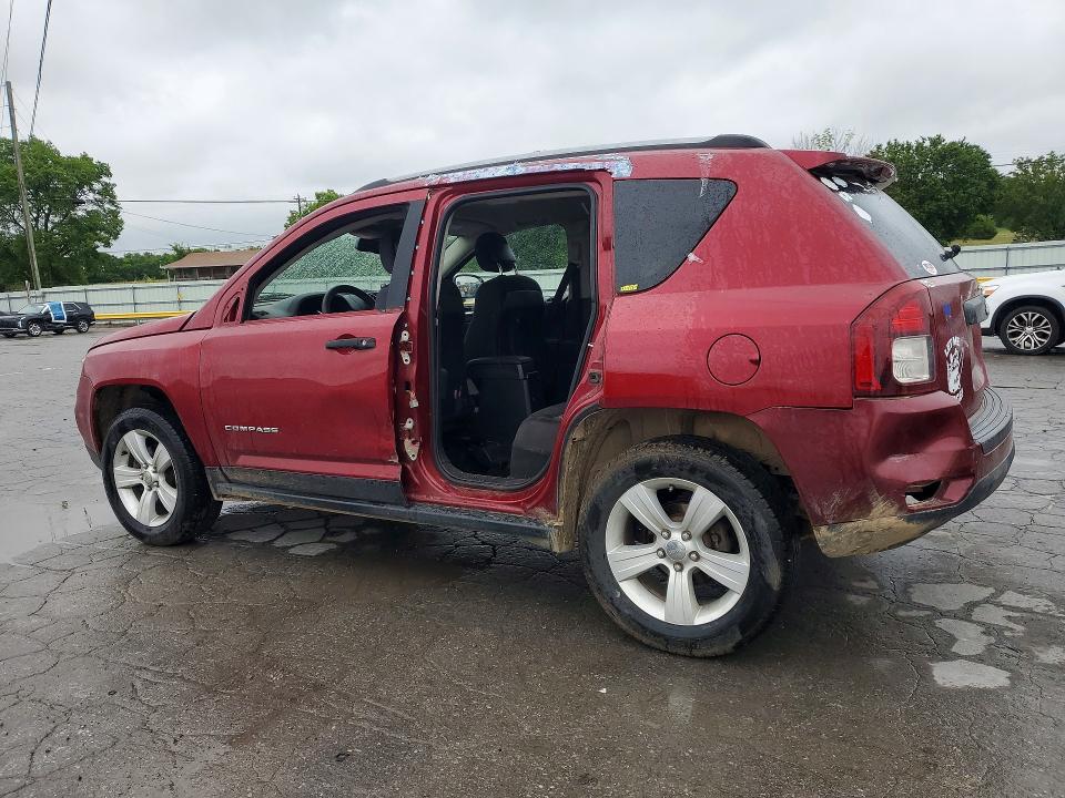Продажа на аукционе авто 2016 Jeep Compass, vin: 1C4NJDBB7GD535743, номер лота: 52772336