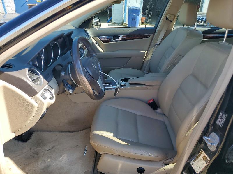 2012 Mercedes-benz C მანქანა იყიდება აუქციონზე, vin: WDDGF8BB0CR197011, აუქციონის ნომერი: 54556716