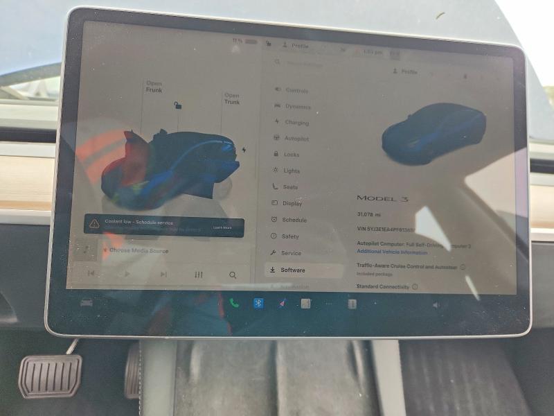 Aukcja sprzedaży 2023 Tesla Model 3, vin: 5YJ3E1EA4PF613658, numer aukcji: 52192896