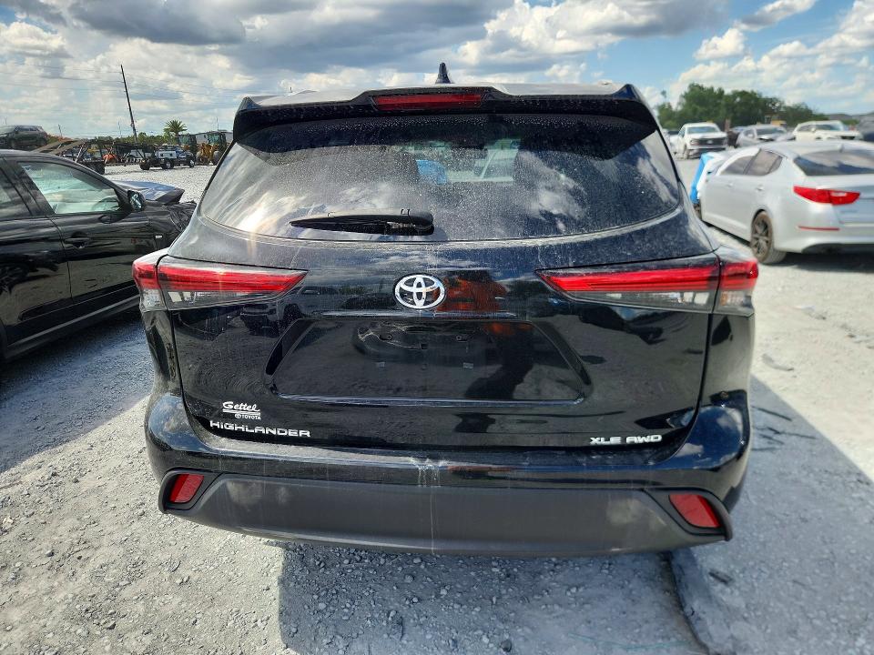 2022 Toyota Highlander მანქანა იყიდება აუქციონზე, vin: 5TDGZRBHXNS585847, აუქციონის ნომერი: 54419966