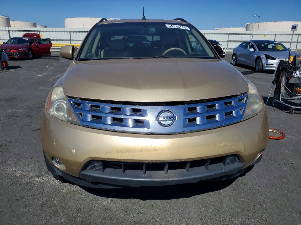 Aukcja sprzedaży 2004 Nissan Murano, vin: JN8AZ08T84W218428, numer aukcji: 54310746