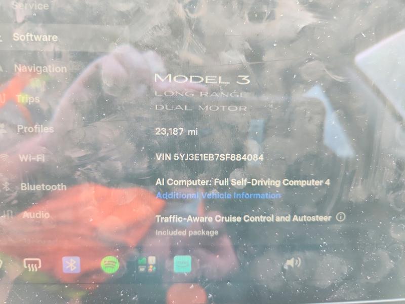 Aukcja sprzedaży 2025 Tesla Model 3, vin: 5YJ3E1EB7SF884084, numer aukcji: 55033986