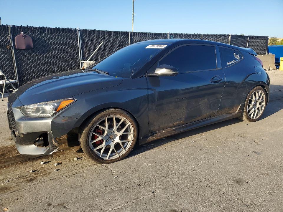 Auction sale of the 2019 Hyundai Veloster, vin: KMHTH6AB5KU005940, lot number: 52829346