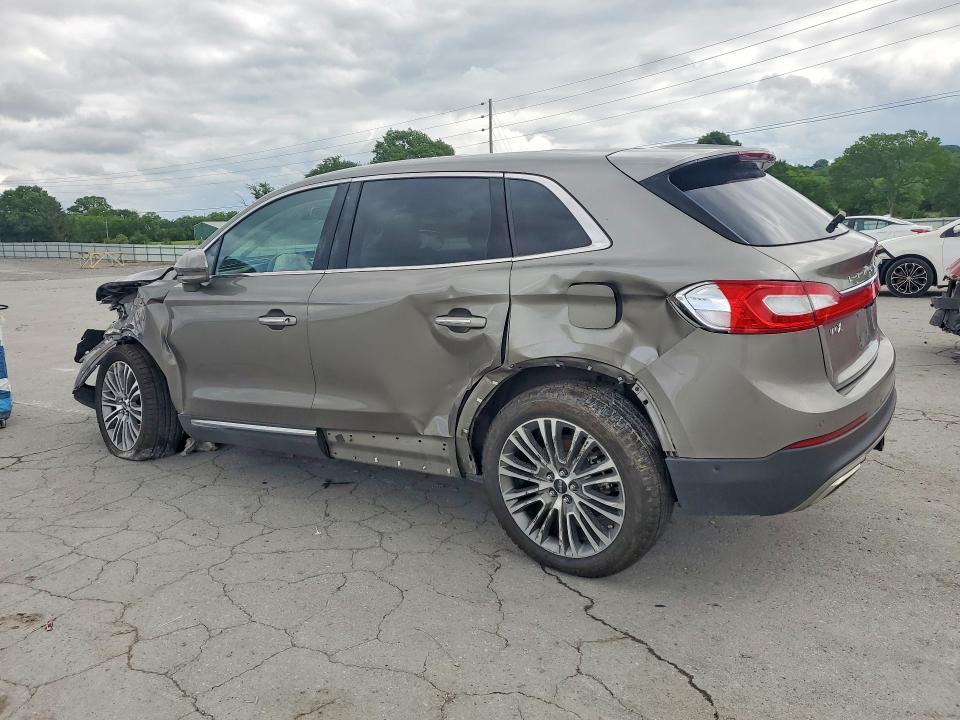 53641666 :رقم المزاد ، 2LMTJ8LR7GBL60975 vin ، 2016 Lincoln Mkx مزاد بيع