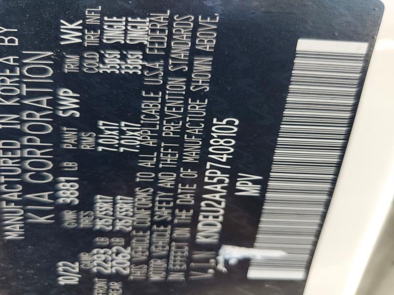Aukcja sprzedaży 2023 Kia Seltos, vin: KNDEU2AA5P7408105, numer aukcji: 55091376
