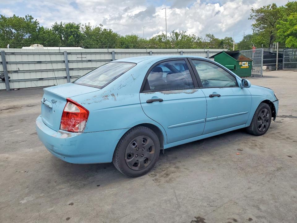 Auction sale of the 2005 Kia Spectra, vin: KNAFE121655089510, lot number: 55598346