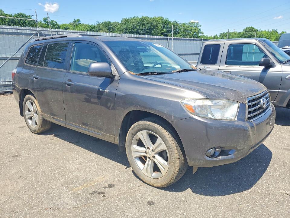 2008 Toyota Highlander მანქანა იყიდება აუქციონზე, vin: JTEES43A882030709, აუქციონის ნომერი: 55451556