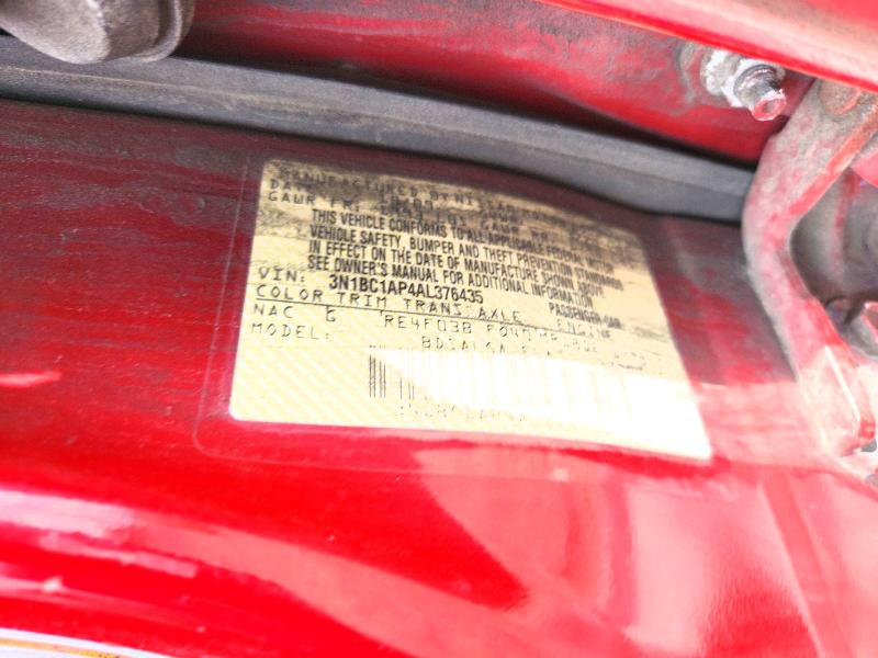 Продаж на аукціоні авто 2010 Nissan Versa, vin: 3N1BC1AP4AL376435, номер лоту: 53592016
