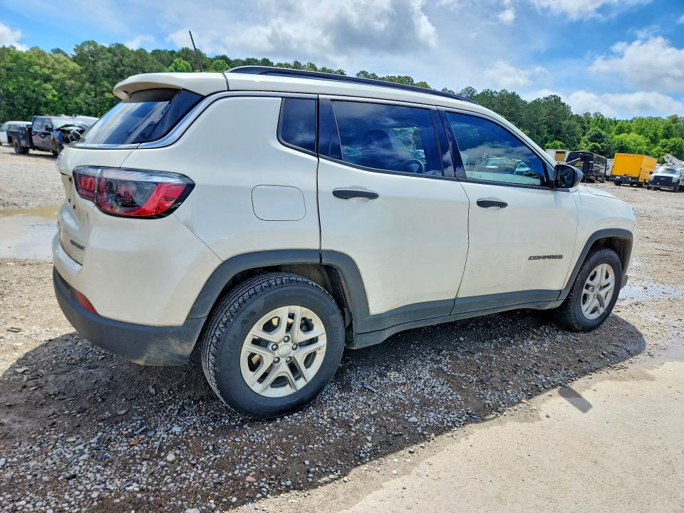 2021 Jeep Compass მანქანა იყიდება აუქციონზე, vin: 3C4NJCAB0MT508143, აუქციონის ნომერი: 54480396