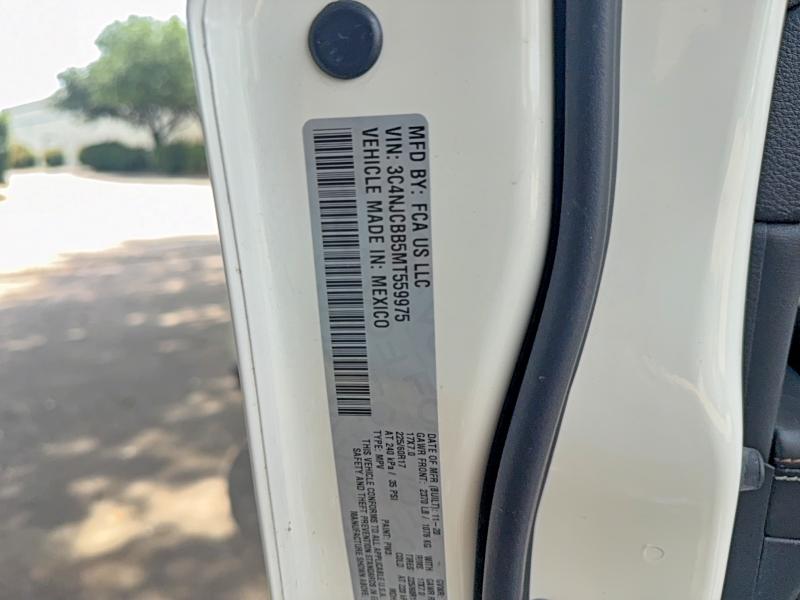 2021 Jeep Compass მანქანა იყიდება აუქციონზე, vin: 3C4NJCBB5MT559975, აუქციონის ნომერი: 55751696