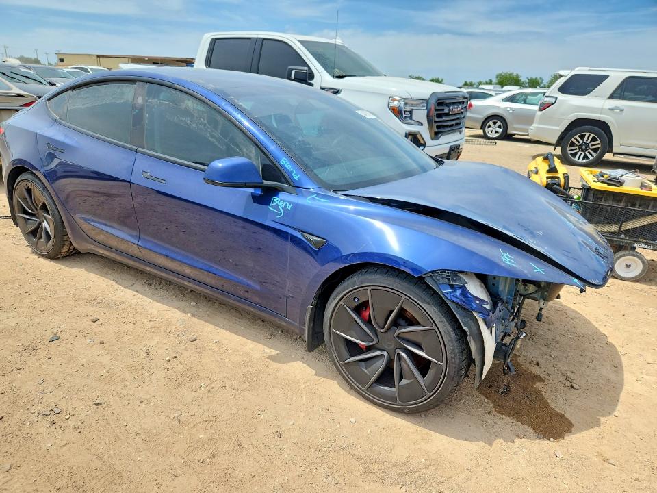 2024 Tesla Model 3 მანქანა იყიდება აუქციონზე, vin: 5YJ3E1ETXRF865791, აუქციონის ნომერი: 53475736