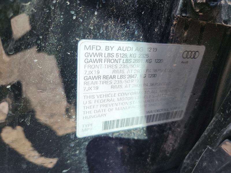 Продаж на аукціоні авто 2020 Audi Q3, vin: WA1DECF30L1060181, номер лоту: 52272596