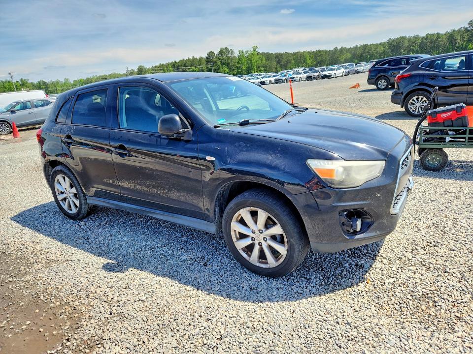 2014 Mitsubishi Outlander Sport მანქანა იყიდება აუქციონზე, vin: 4A4AP3AU2EE022796, აუქციონის ნომერი: 53048676