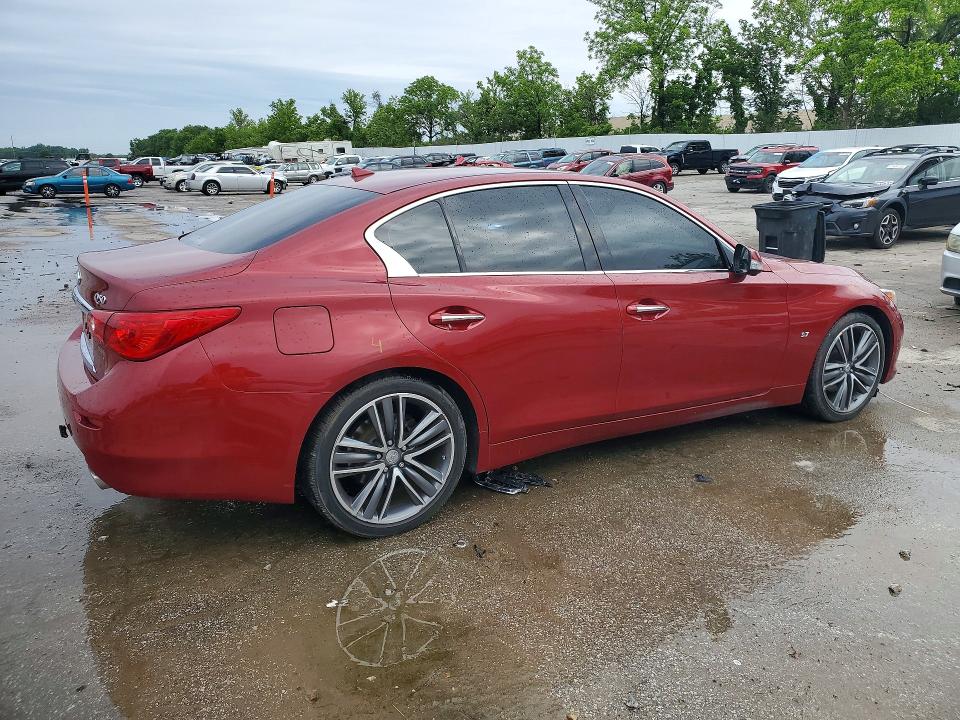 51856316 :رقم المزاد ، JN1BV7APXFM341831 vin ، 2015 Infiniti Q50 مزاد بيع