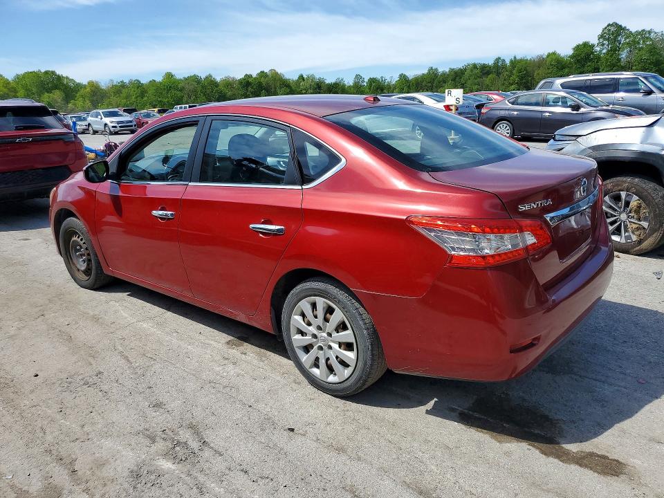 53357486 :رقم المزاد ، 3N1AB7AP3FL638390 vin ، 2015 Nissan Sentra مزاد بيع