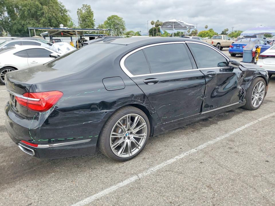 55023866 :رقم المزاد ، WBA7E2C52GG738741 vin ، 2016 Bmw 740 مزاد بيع