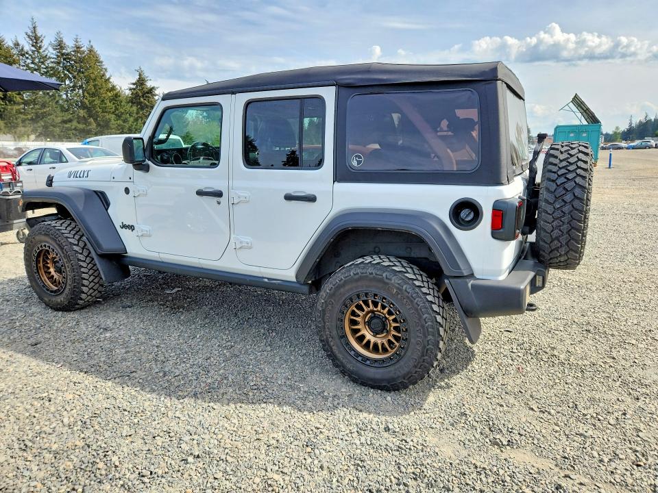 Продажа на аукционе авто 2022 Jeep Wrangler Unlimited, vin: 1C4HJXDN7NW196201, номер лота: 52220216