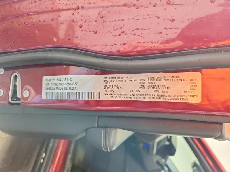 Aukcja sprzedaży 2024 Jeep Grand Cherokee, vin: 1C4RJYB66R8516382, numer aukcji: 54670286