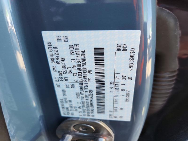 Продаж на аукціоні авто 2024 Ford Escape, vin: 1FMCU9MN2RUA00580, номер лоту: 54125576