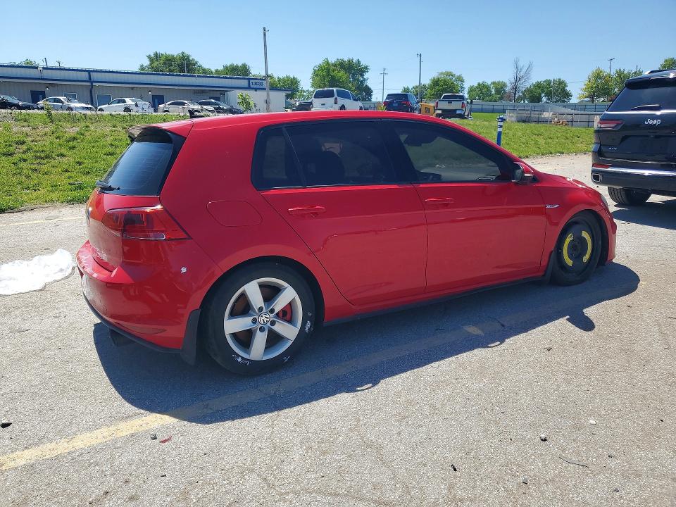 51969906 :رقم المزاد ، 3VW447AU3GM063081 vin ، 2016 Volkswagen Gti مزاد بيع