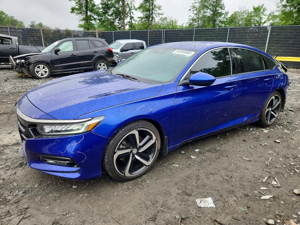 Продажа на аукционе авто 2018 Honda Accord, vin: 1HGCV1F38JA210395, номер лота: 54593986