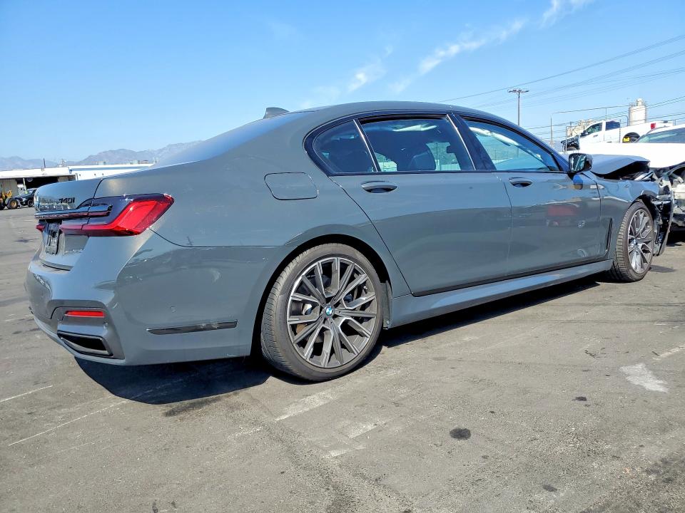 2020 Bmw 740 მანქანა იყიდება აუქციონზე, vin: WBA7T2C01LCD14370, აუქციონის ნომერი: 52967826