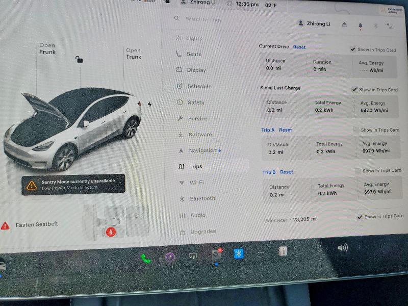 Продажа на аукционе авто 2023 Tesla Model Y, vin: 7SAYGDEE0PF806719, номер лота: 52776146