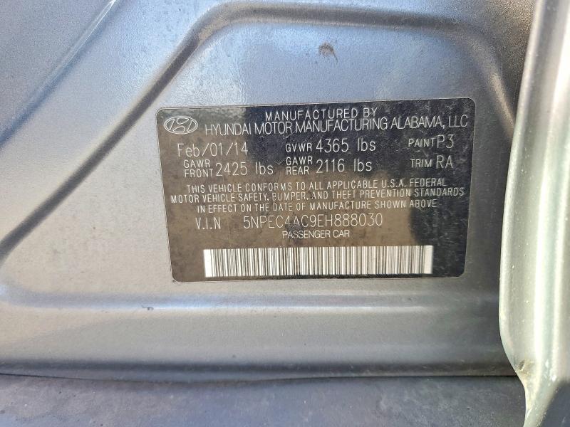 Продажа на аукционе авто 2014 Hyundai Sonata, vin: 5NPEC4AC9EH888030, номер лота: 52882816