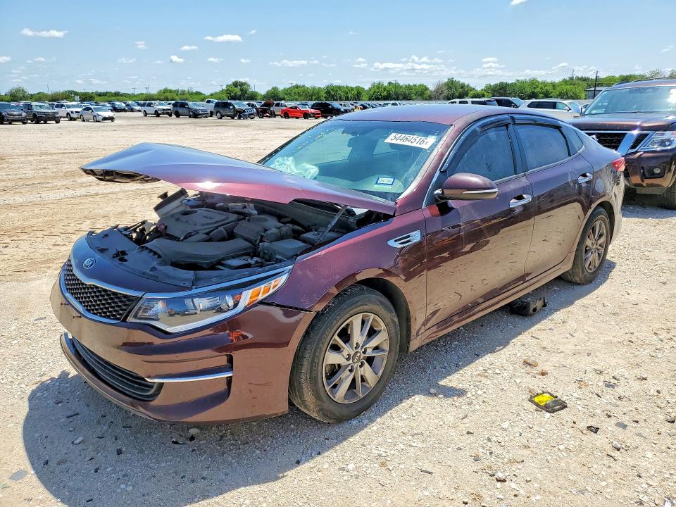 54464516 :رقم المزاد ، 5XXGT4L30GG117220 vin ، 2016 Kia Optima مزاد بيع