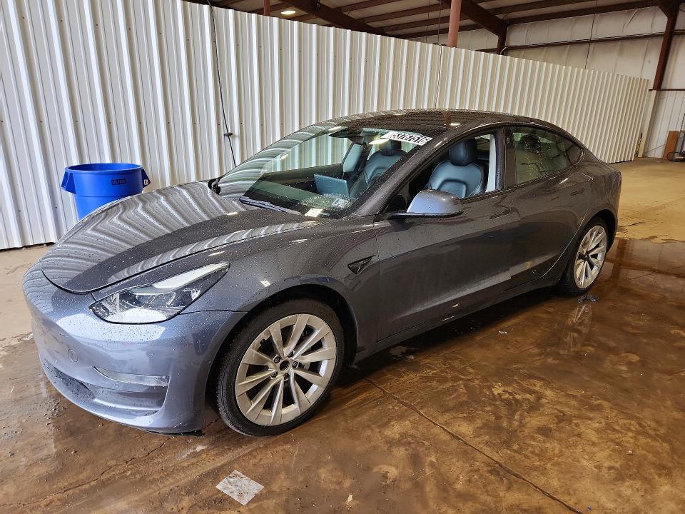2022 Tesla Model 3 მანქანა იყიდება აუქციონზე, vin: 5YJ3E1EA5NF372111, აუქციონის ნომერი: 53767516
