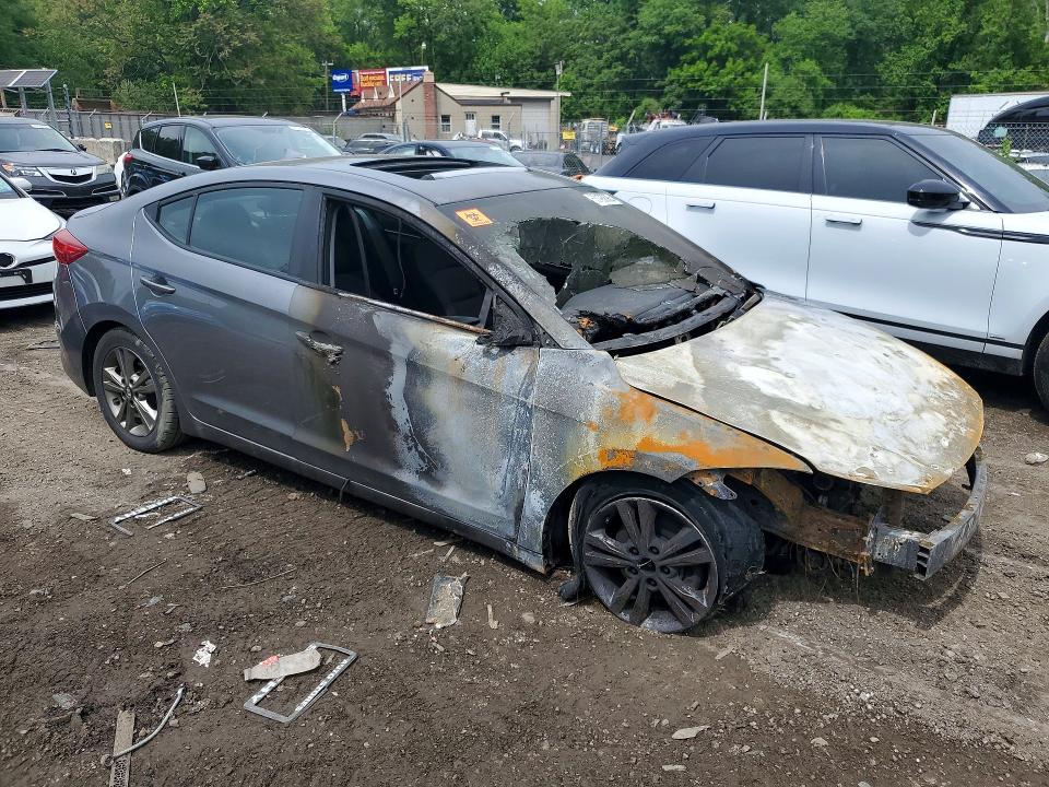 Продаж на аукціоні авто 2018 Hyundai Elantra, vin: 5NPD84LF0JH270688, номер лоту: 53193896